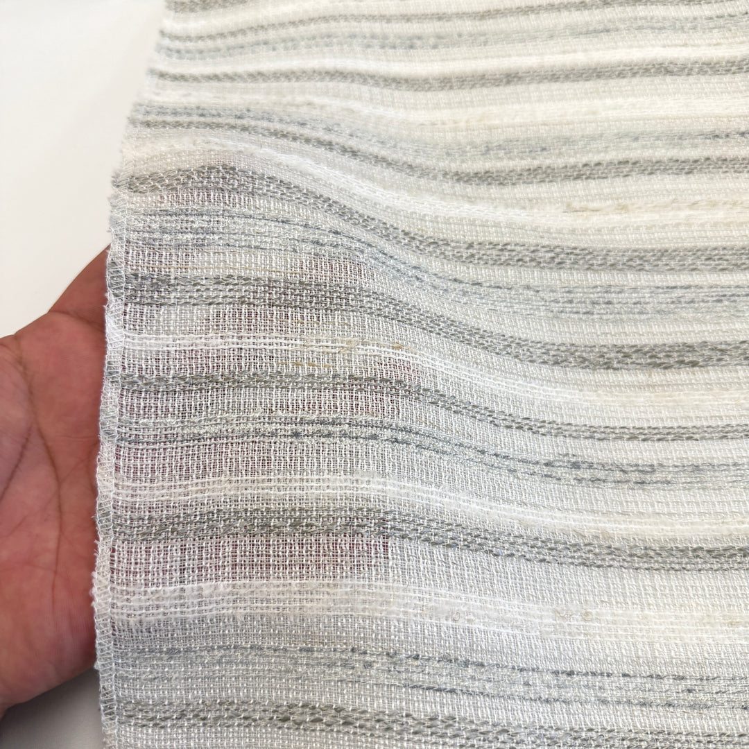 Willow Linen Blend Railroaded Fabric