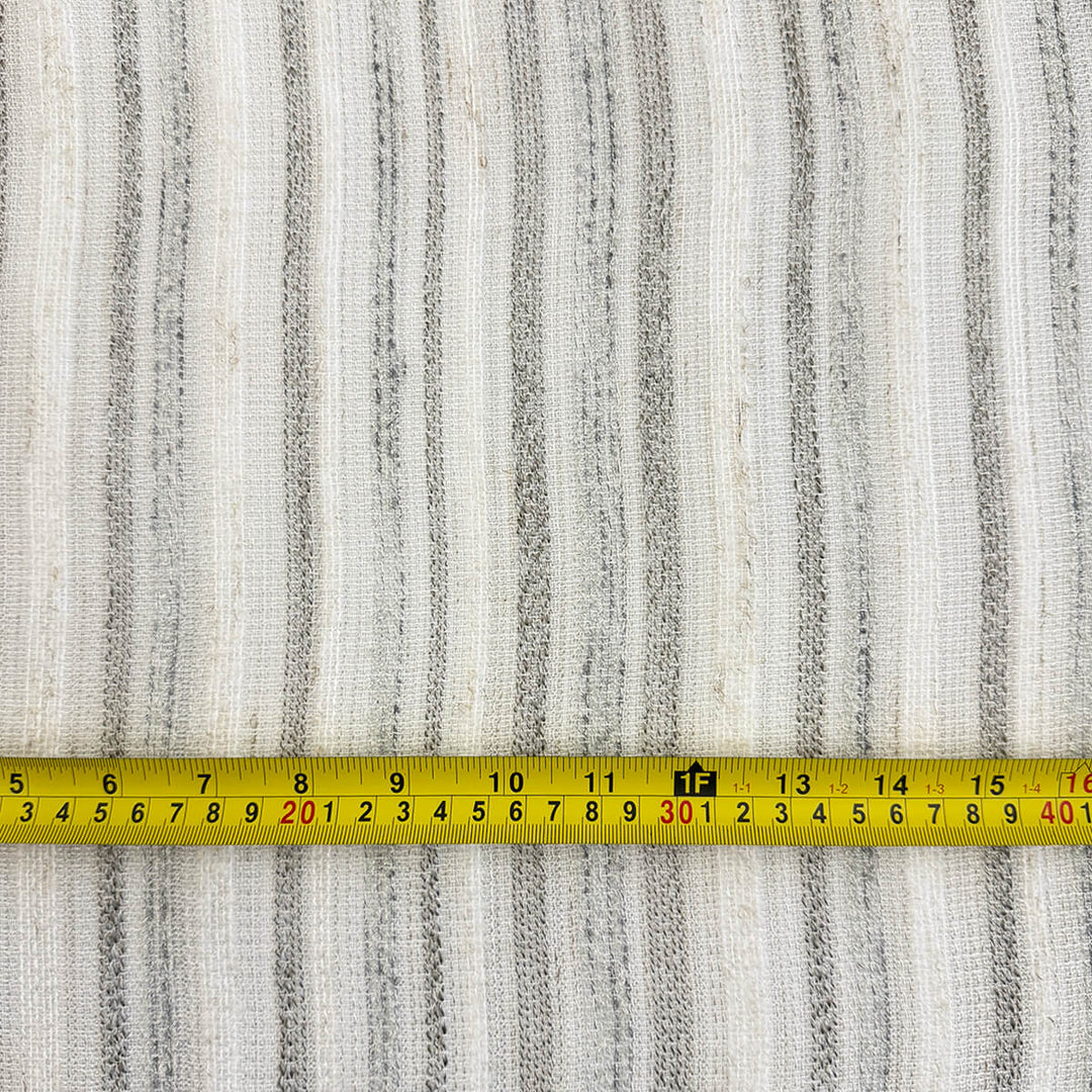 Willow Linen Blend Railroaded Fabric |3 COLORS