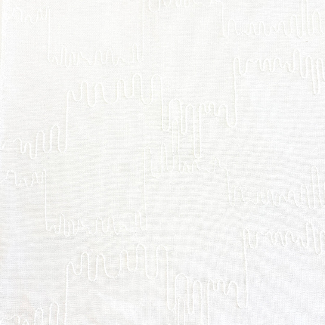Fjörda Abstract Emboidery Fabric | 3 Colors