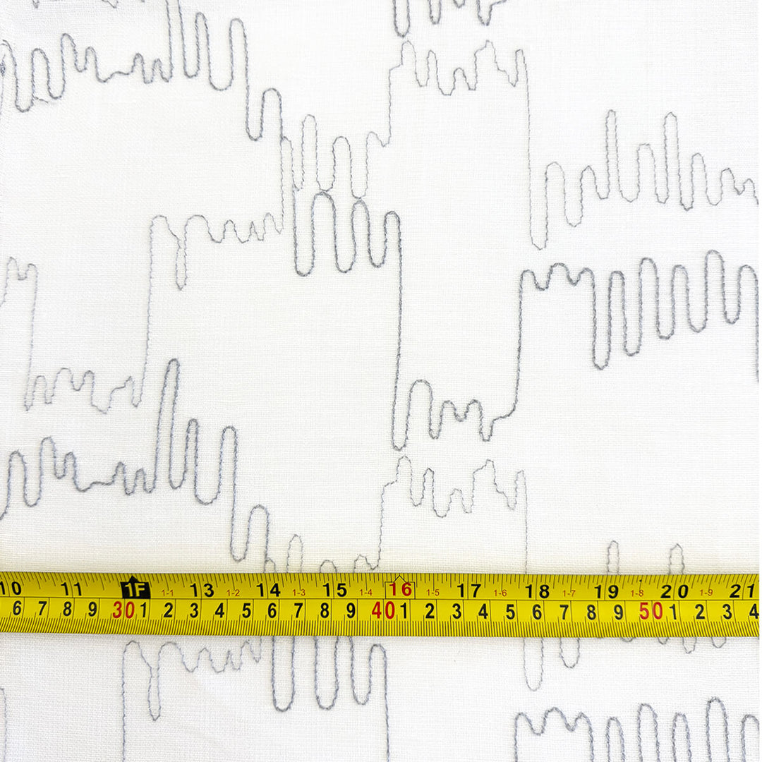 Fjörda Abstract Emboidery Fabric | 3 Colors