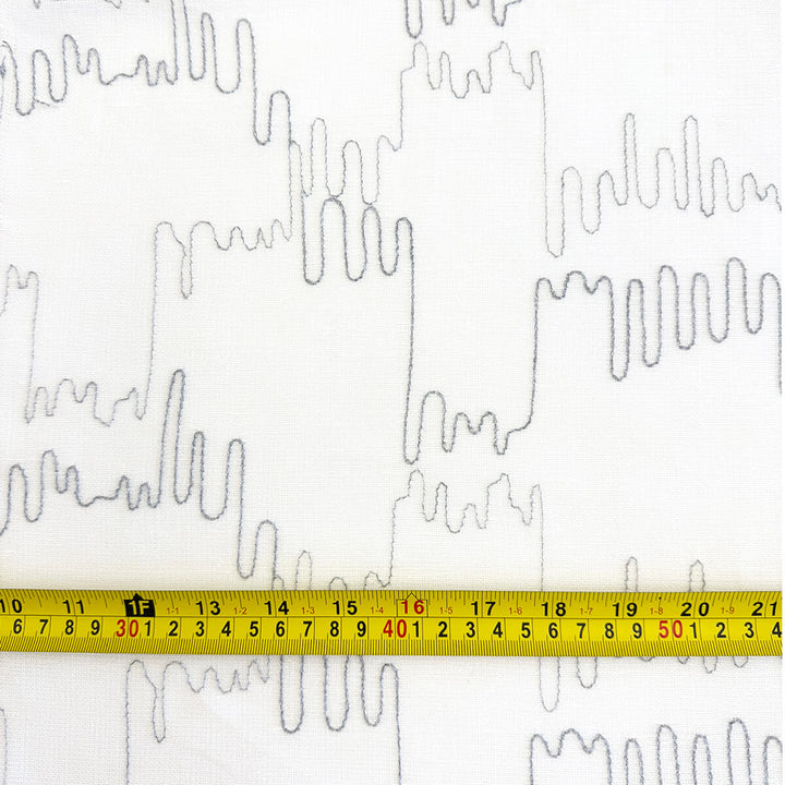 Fjörda Abstract Emboidery Fabric | 3 Colors