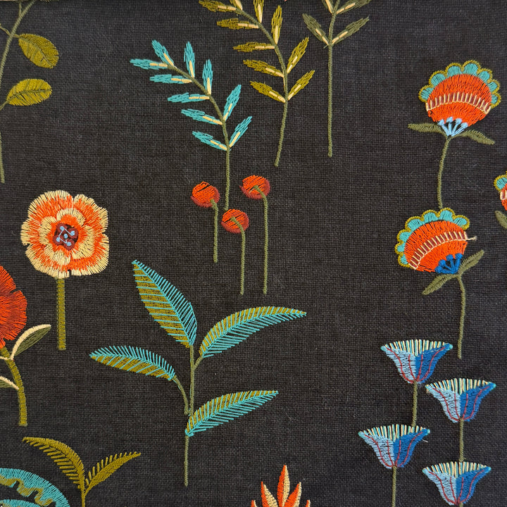 Lissandra Garden Embroidery Cotton Blend Fabric