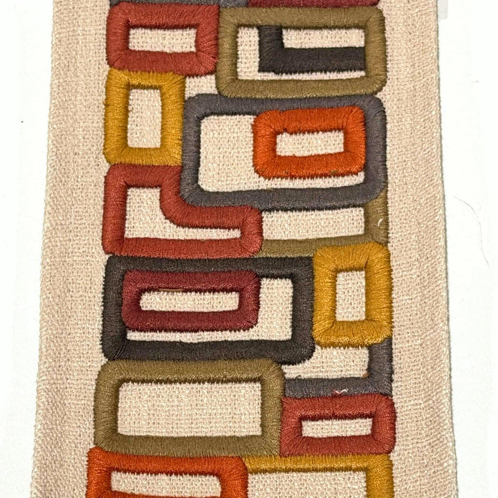 Brickell Spice Multi 4.3 inch embroidery decorative ribbon tape trim