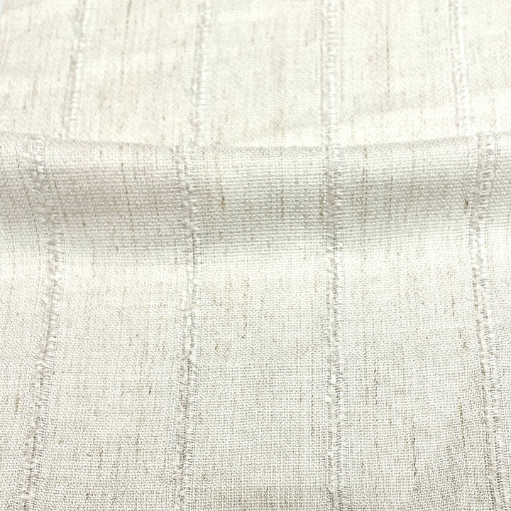 3 COLORI / Strisce morbide testurizzate bicolore misto lino / drappeggio, tenda, costume, abbigliamento / tessuto tagliato su misura