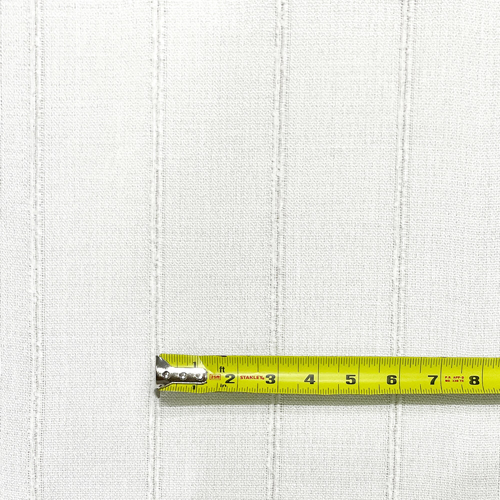 3 COLORI / Strisce morbide testurizzate bicolore misto lino / drappeggio, tenda, costume, abbigliamento / tessuto tagliato su misura