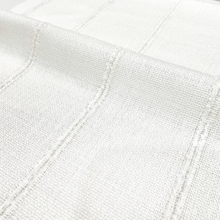 3 COLORS / Striped Soft Textured Two Tone Sheer Blend Linen / Drapery, Curtain, Costume, Apparel / Fabric by the Yard