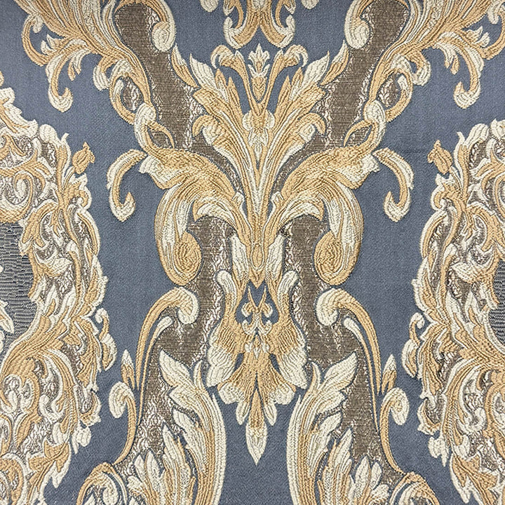 Eldenburg Ocean Textured Damask Jacquard Brocade Fabric
