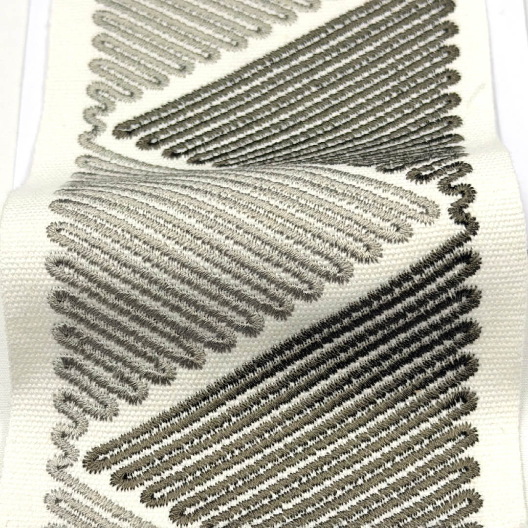 3 YARDS / 6 COLORS / Luvigne 4 inch Wide Decorative Embroidery Ribbon Tape Trim