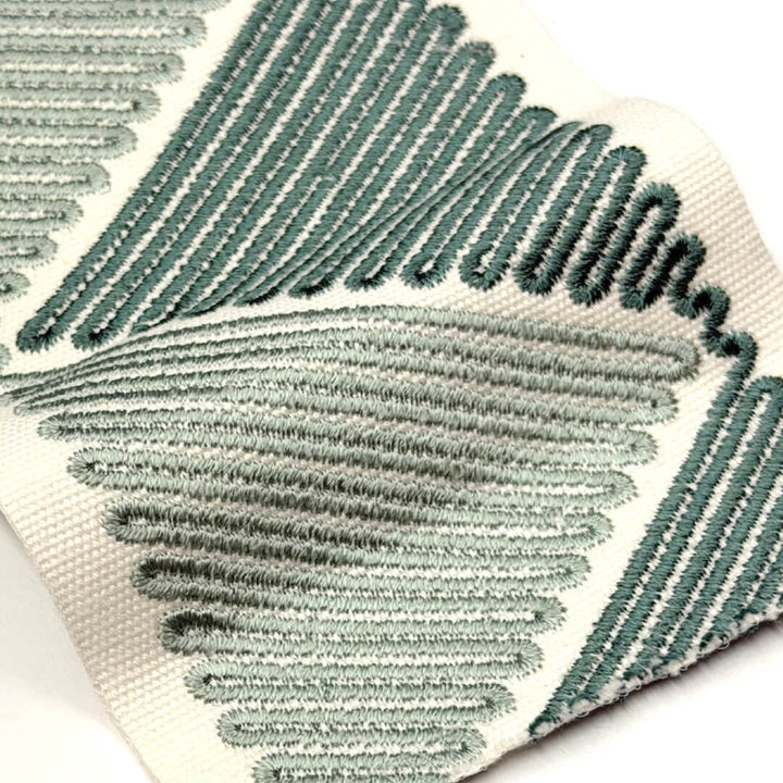 3 YARDS / 6 COLORS / Luvigne 4 inch Wide Decorative Embroidery Ribbon Tape Trim