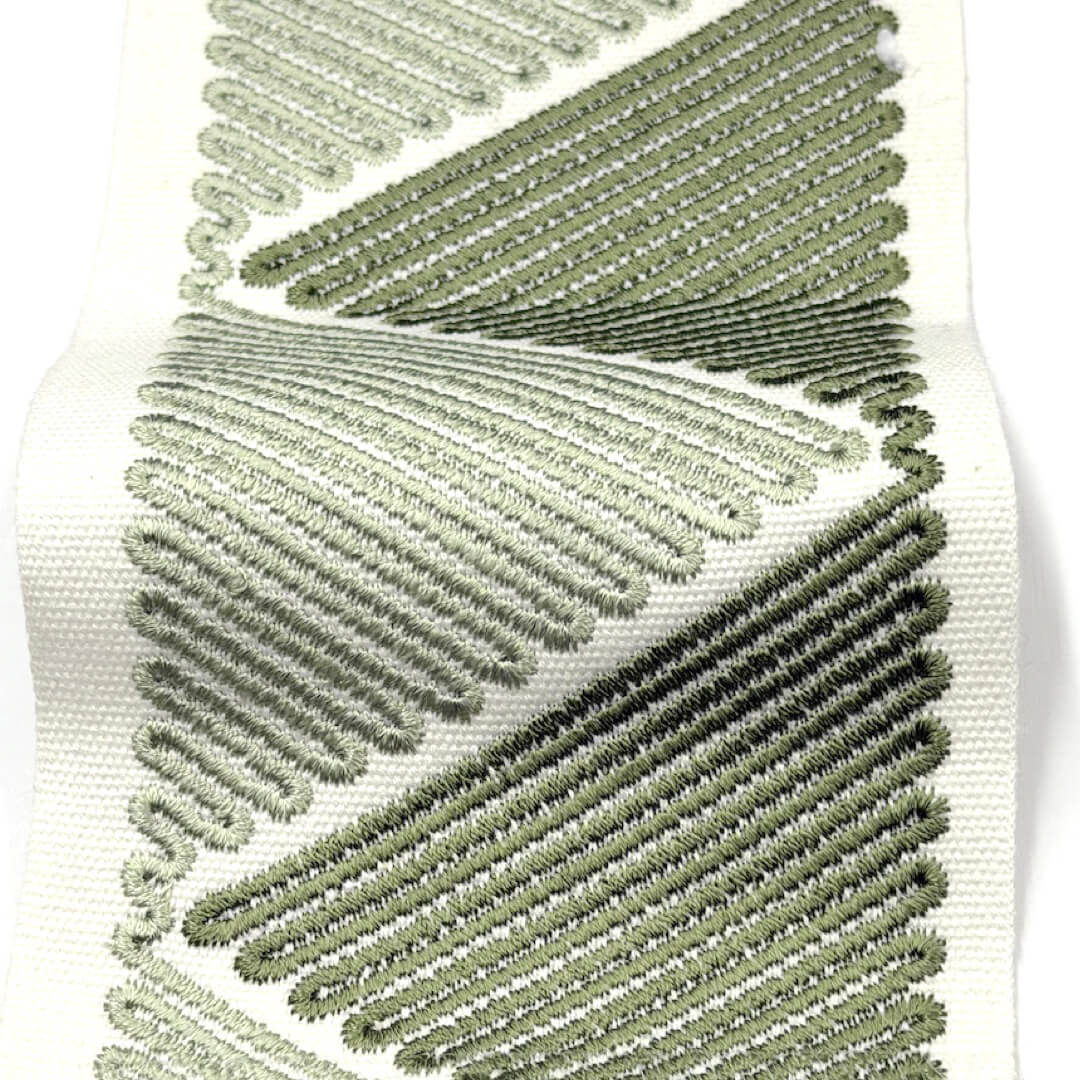 3 YARDS / 6 COLORS / Luvigne 4 inch Wide Decorative Embroidery Ribbon Tape Trim