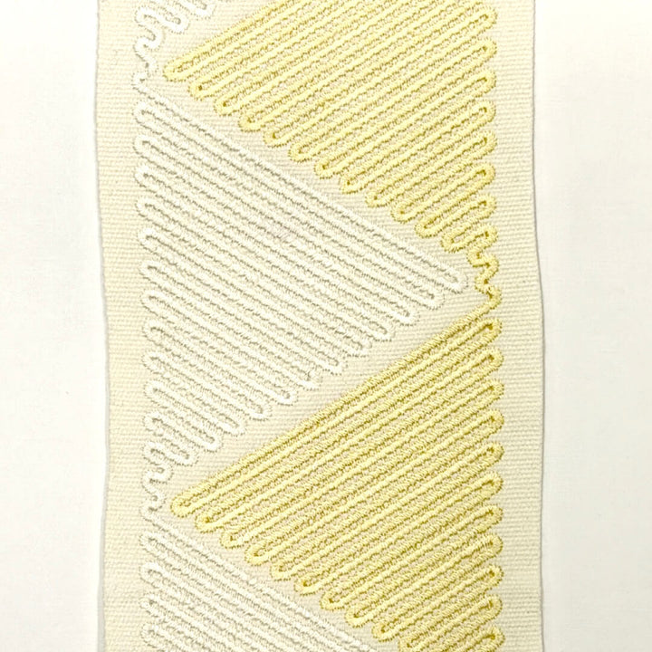 3 YARDS / 6 COLORS / Luvigne 4 inch Wide Decorative Embroidery Ribbon Tape Trim