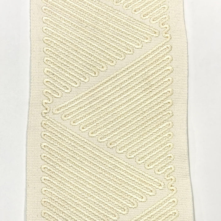 3 YARDS / 6 COLORS / Luvigne 4 inch Wide Decorative Embroidery Ribbon Tape Trim