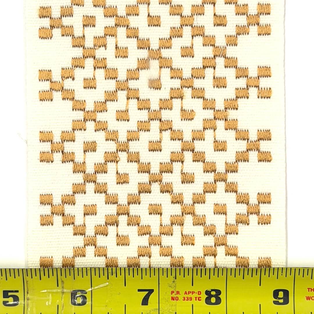 3 YARDS / 6 COLORS / Damascene 4 inch Wide Decorative Embroidery Ribbon Tape Trim