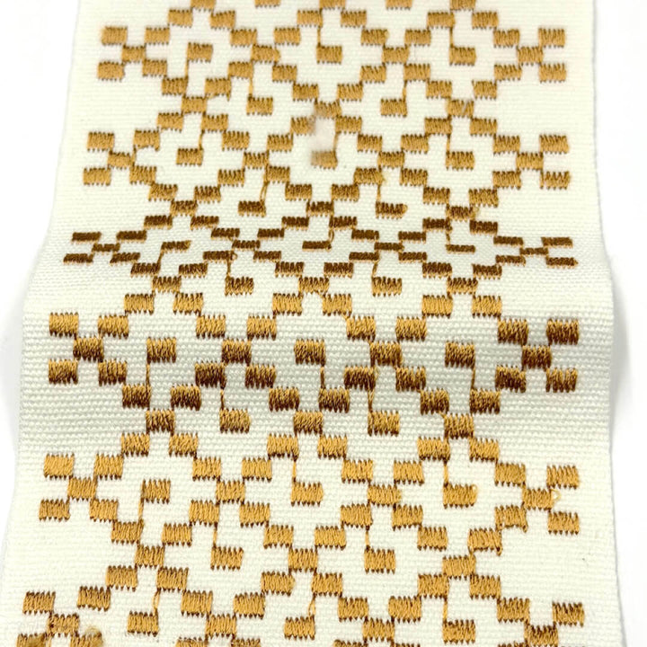 3 YARDS / 6 COLORS / Damascene 4 inch Wide Decorative Embroidery Ribbon Tape Trim