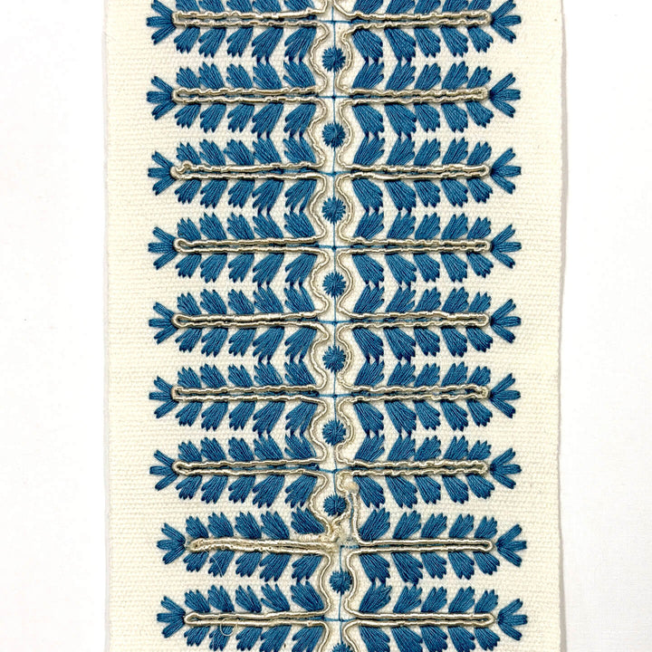 3 YARDS / 5 COLORS / Provenelle 4 inch Wide Decorative Embroidery Ribbon Tape Trim