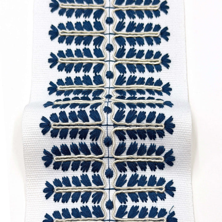 3 YARDS / 5 COLORS / Provenelle 4 inch Wide Decorative Embroidery Ribbon Tape Trim