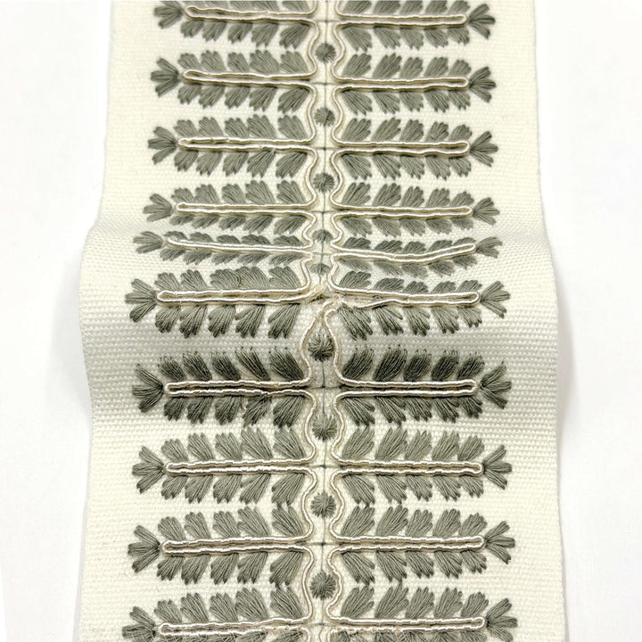 3 YARDS / 5 COLORS / Provenelle 4 inch Wide Decorative Embroidery Ribbon Tape Trim