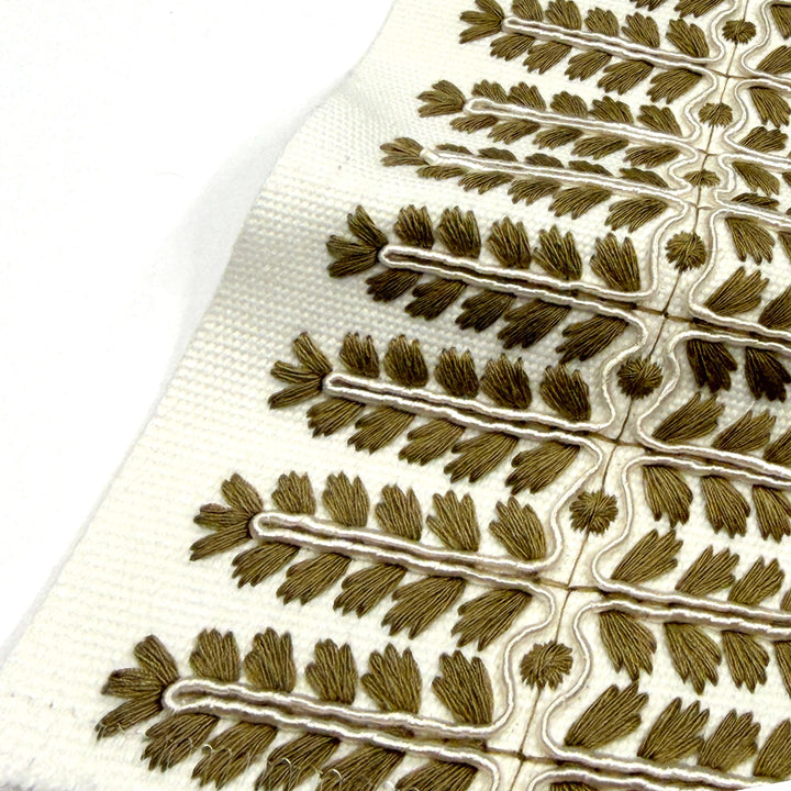 3 YARDS / 5 COLORS / Provenelle 4 inch Wide Decorative Embroidery Ribbon Tape Trim