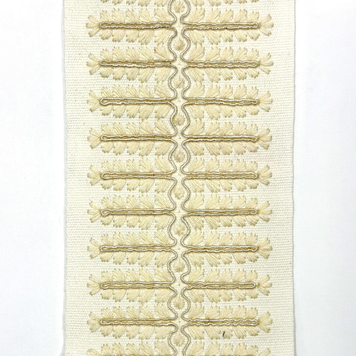 3 YARDS / 5 COLORS / Provenelle 4 inch Wide Decorative Embroidery Ribbon Tape Trim