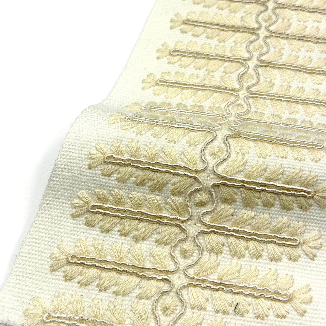 3 YARDS / 5 COLORS / Provenelle 4 inch Wide Decorative Embroidery Ribbon Tape Trim