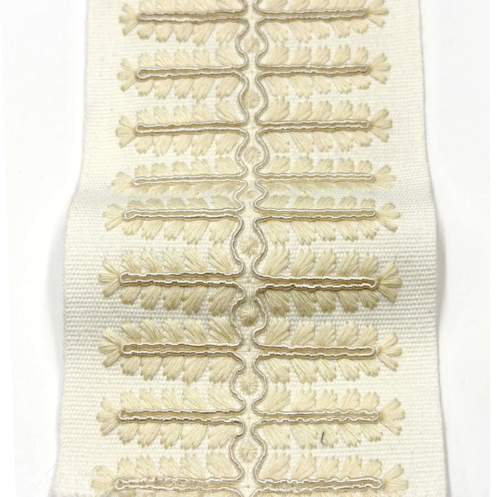 3 YARDS / 5 COLORS / Provenelle 4 inch Wide Decorative Embroidery Ribbon Tape Trim