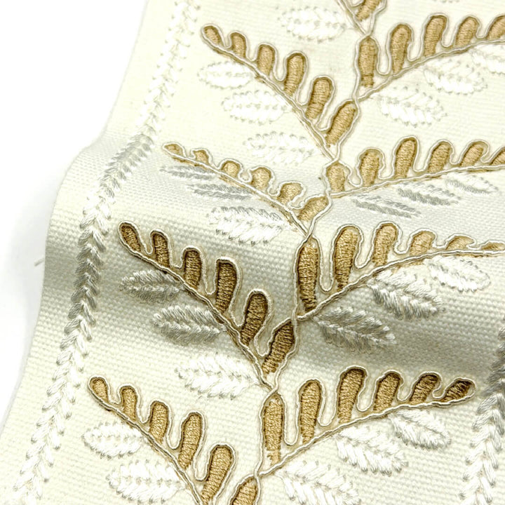 3 YARDS / 4 COLORS / Loggia 4 inch Wide Decorative Embroidery Ribbon Tape Trim