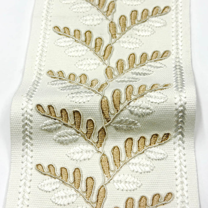 3 YARDS / 4 COLORS / Loggia 4 inch Wide Decorative Embroidery Ribbon Tape Trim