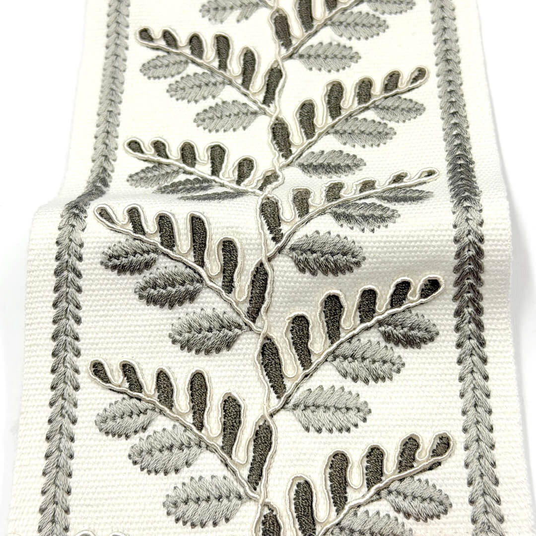 3 YARDS / 4 COLORS / Vellutoque 4 inch Wide Decorative Embroidery Ribbon Tape Trim