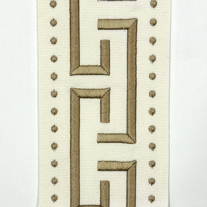 3 YARDS / 5 COLORS / Arcadia 4 inch Wide Decorative Embroidery Ribbon Tape Trim