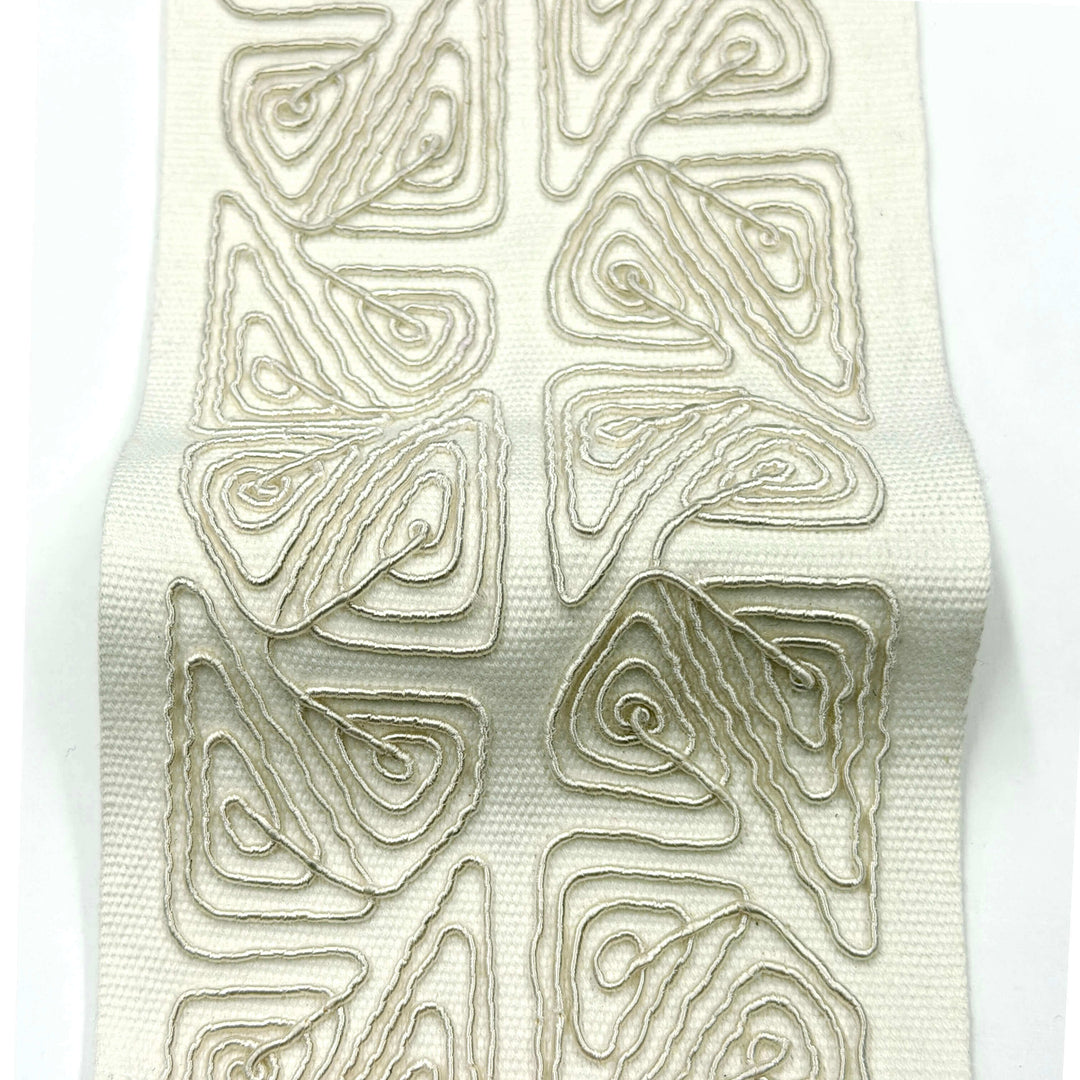 3 YARDS / 8 COLORS / Vienne 4 inch Wide Decorative Embroidery Ribbon Tape Trim (Copy)