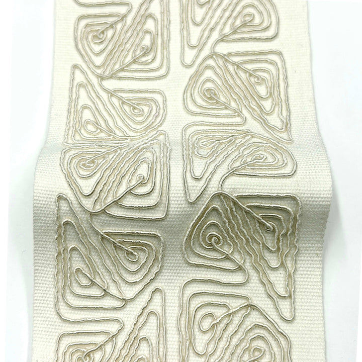 3 YARDS / 8 COLORS / Vienne 4 inch Wide Decorative Embroidery Ribbon Tape Trim (Copy)