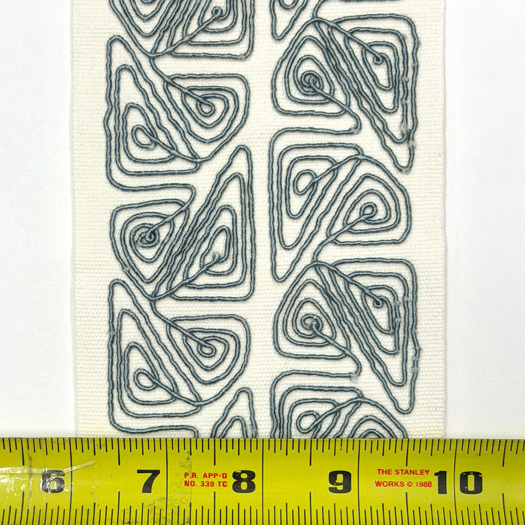 3 YARDS / 8 COLORS / Vienne 4 inch Wide Decorative Embroidery Ribbon Tape Trim (Copy)