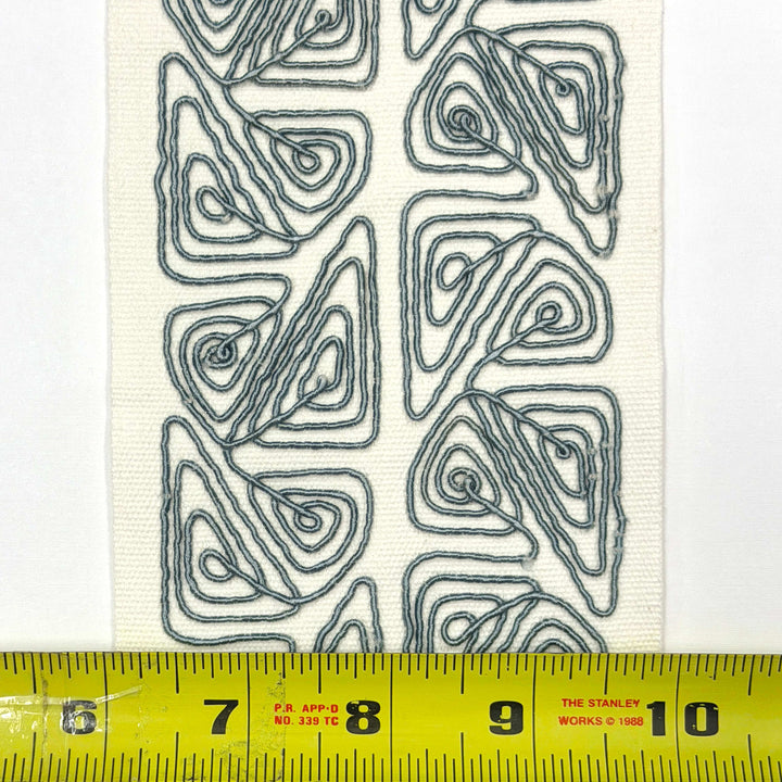 3 YARDS / 8 COLORS / Vienne 4 inch Wide Decorative Embroidery Ribbon Tape Trim (Copy)