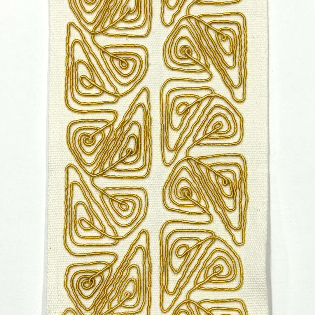 3 YARDS / 8 COLORS / Vienne 4 inch Wide Decorative Embroidery Ribbon Tape Trim (Copy)