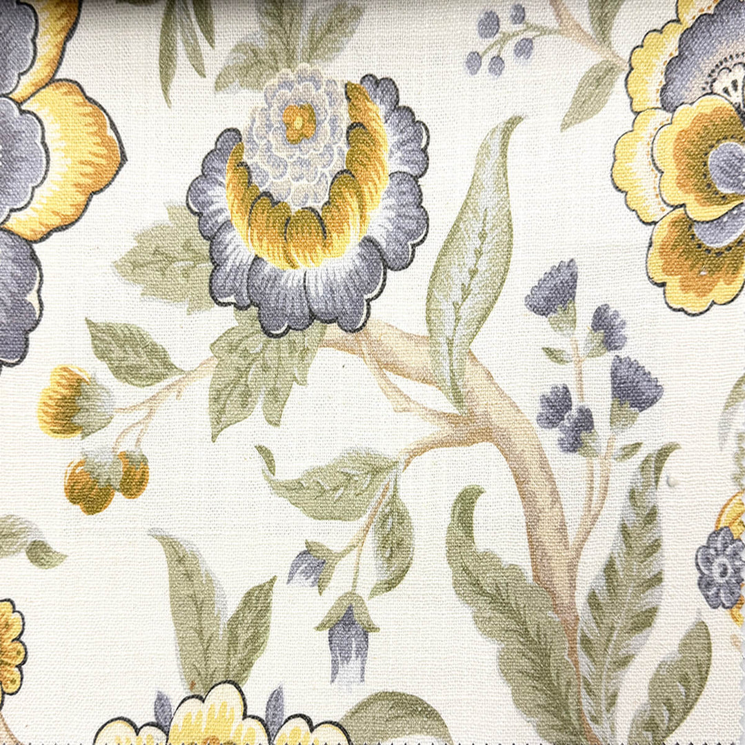 Calivra Printed Linen Blend Fabric | 3 Colors