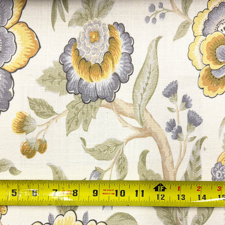 Calivra Printed Linen Blend Fabric | 3 Colors