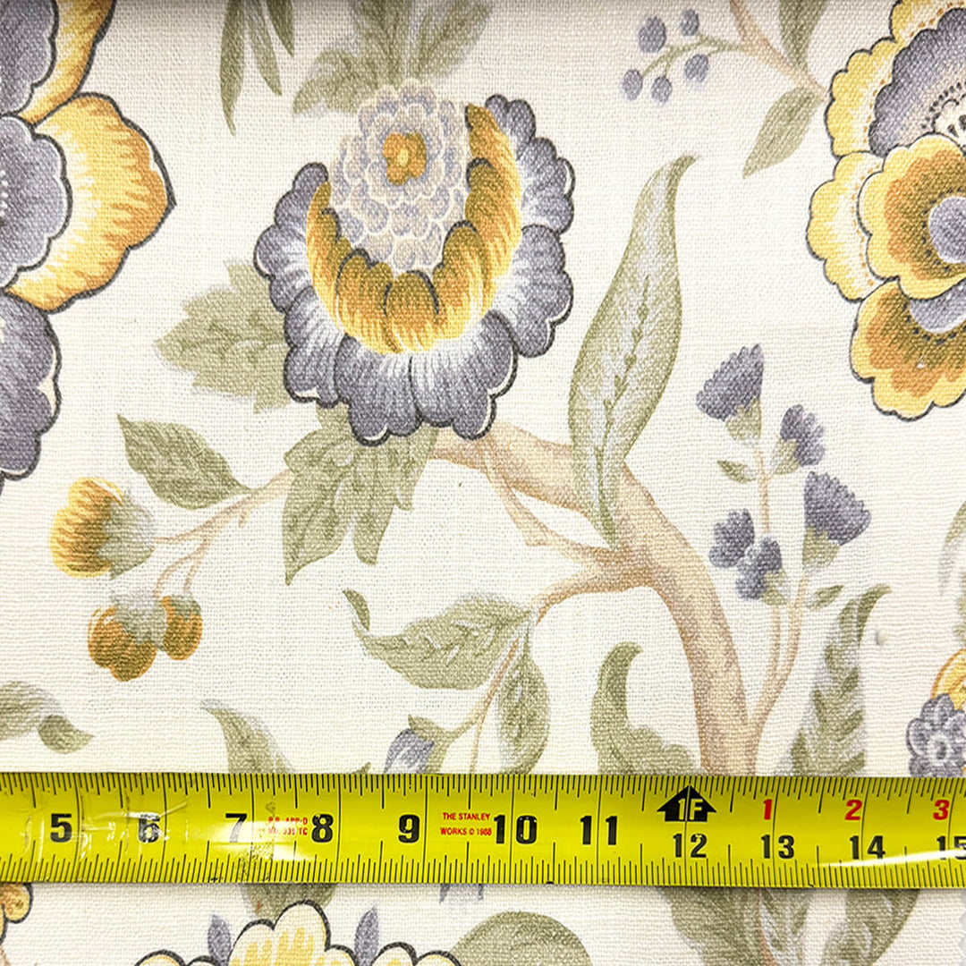 Calivra Printed Linen Blend Fabric | 3 Colors