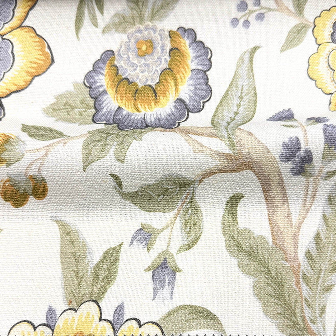 Calivra Printed Linen Blend Fabric | 3 Colors