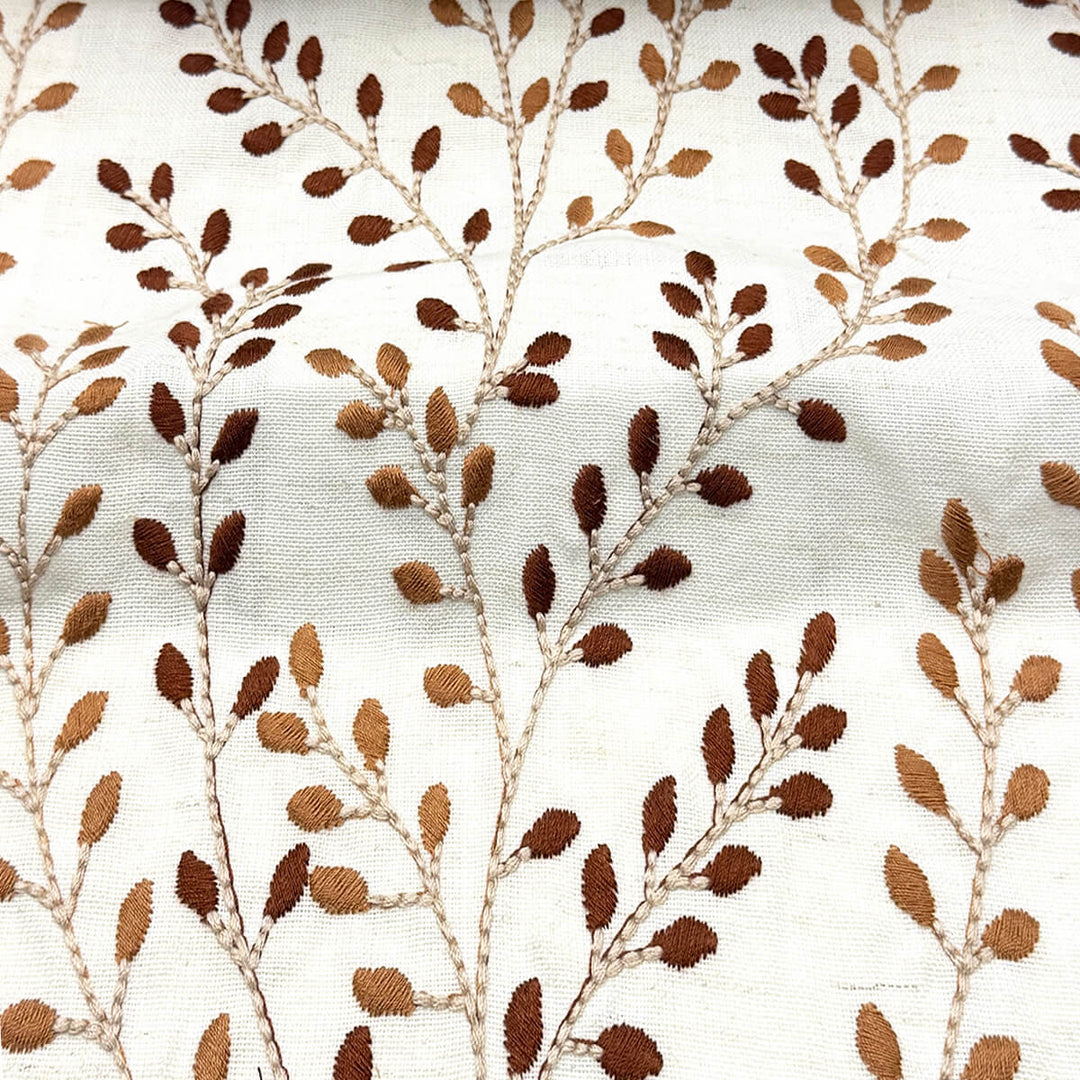 Lennox Linen Blend Fabric | 4 Colors