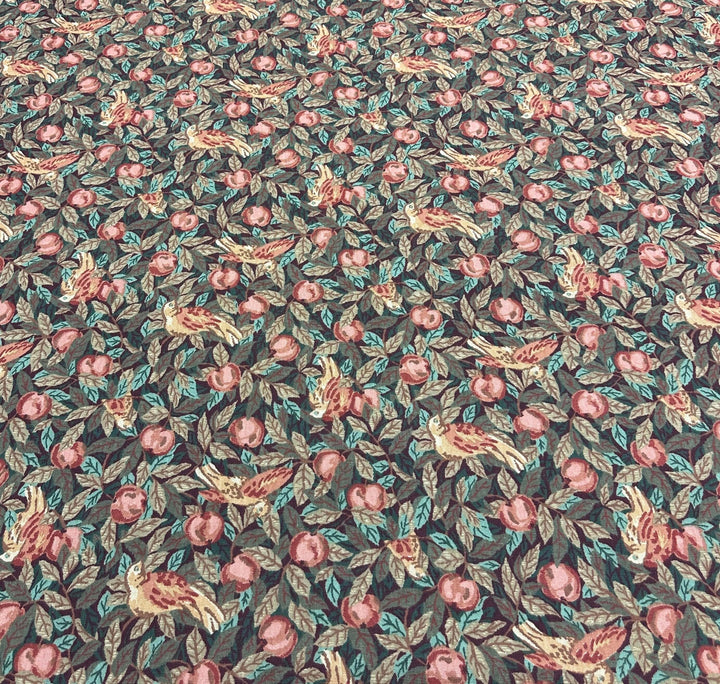 5 YARDS / Multi Color Floral Print Upholstery Jacquard