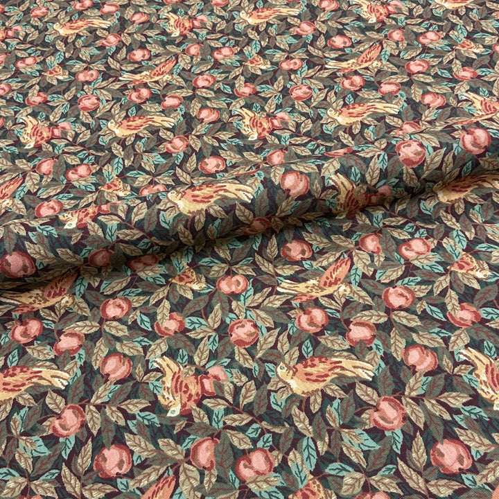 5 YARDS / Multi Color Floral Print Upholstery Jacquard