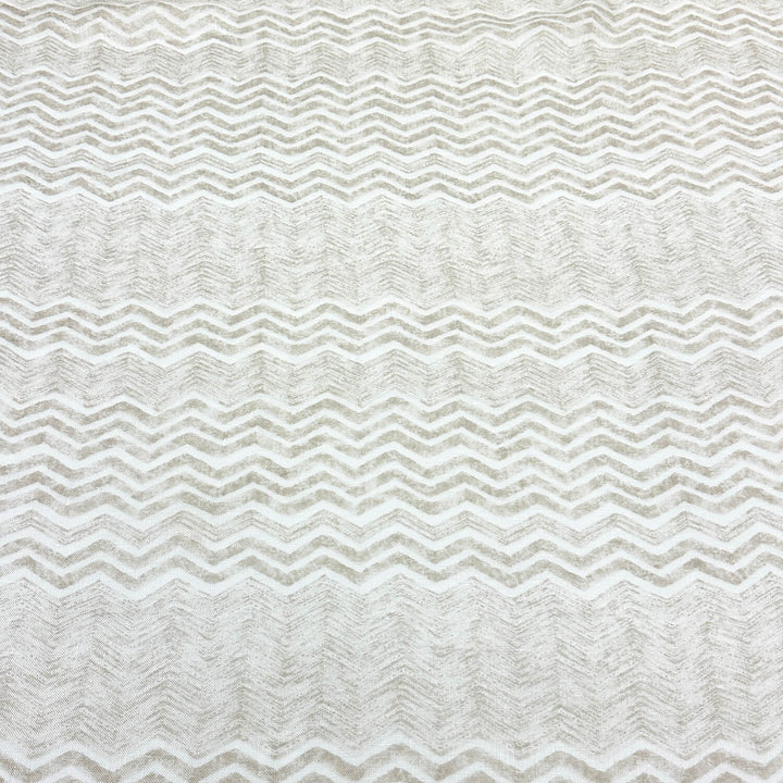 Ethnic Embroidery Geometric Trellis Voile Batiste Sheer Fabric