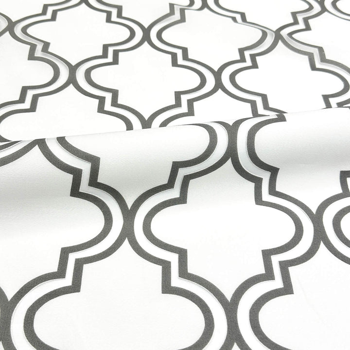 110" Wide Amilia Embroidery Geometric Trellis Voile Batiste Sheer Fabric