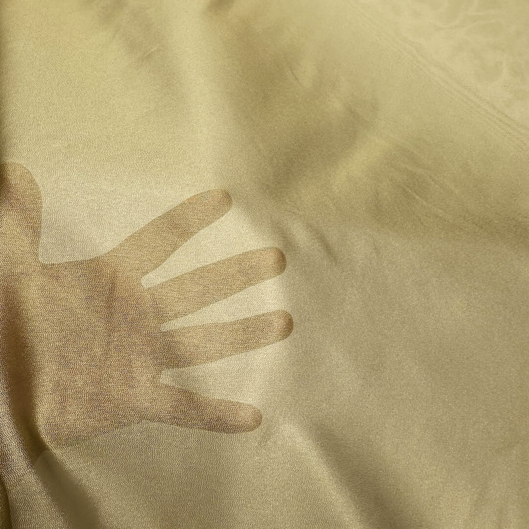 Brown Solid Batiste Sheer Voile Fabric