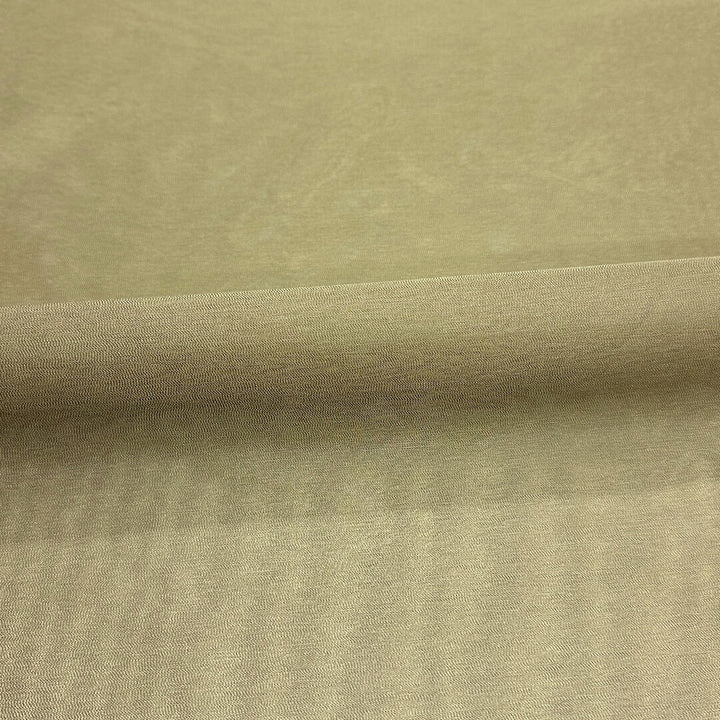 Brown Solid Batiste Sheer Voile Fabric
