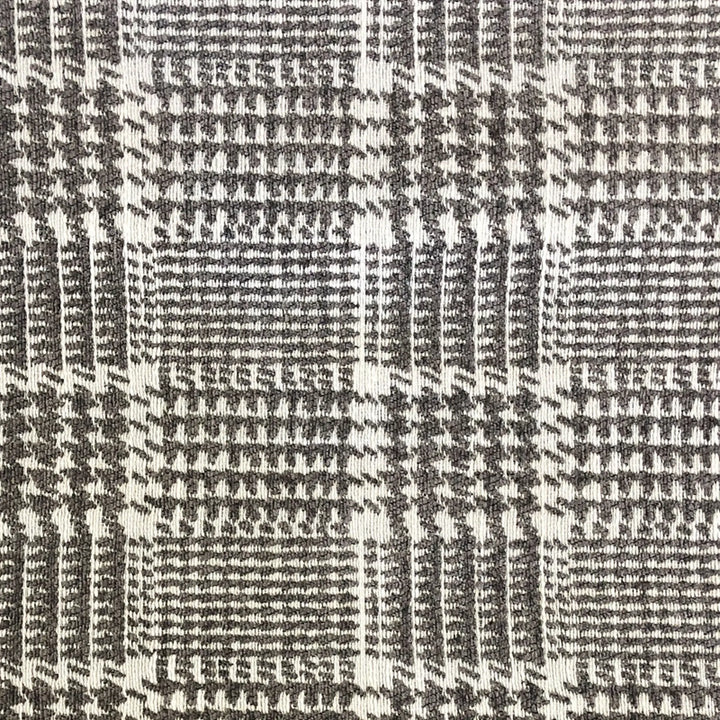 Virelle Brown Houndstooth Chenille Fabric