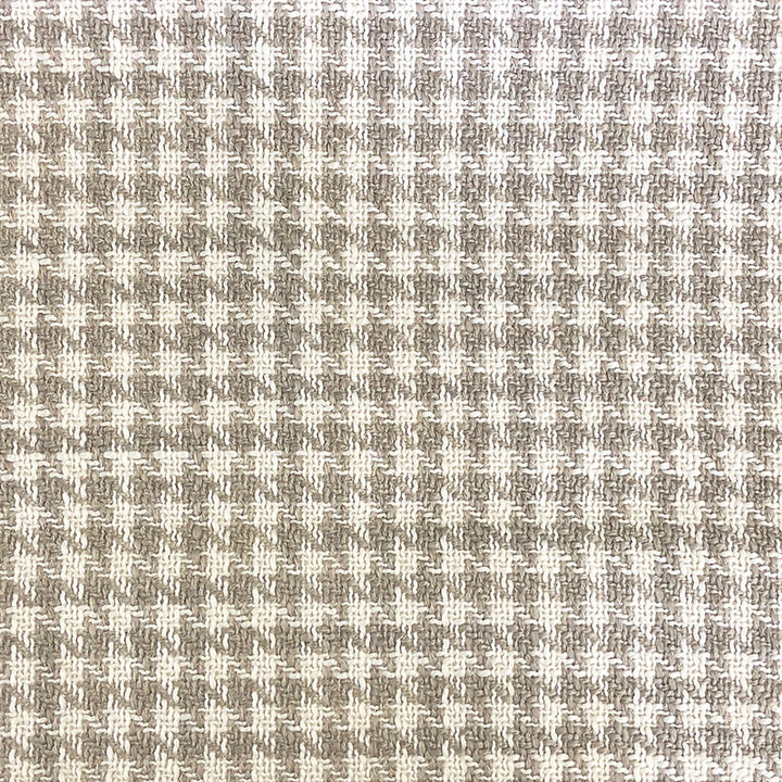 Ésvane Light Brown Small Houndstooth Chenille Fabric