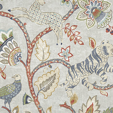 4 COLORS / Jonah Jungle 100% Cotton Fabric