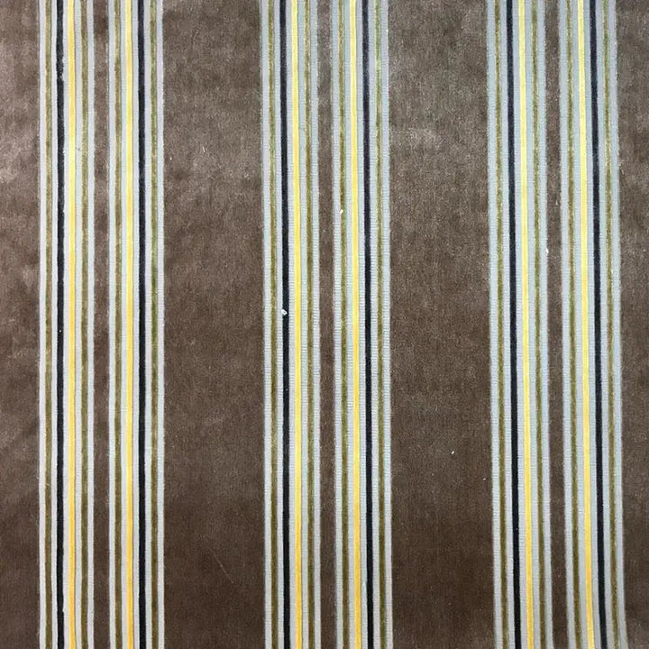 Eisengard Stripe Luxury Velvet Fabric | 6 Colors