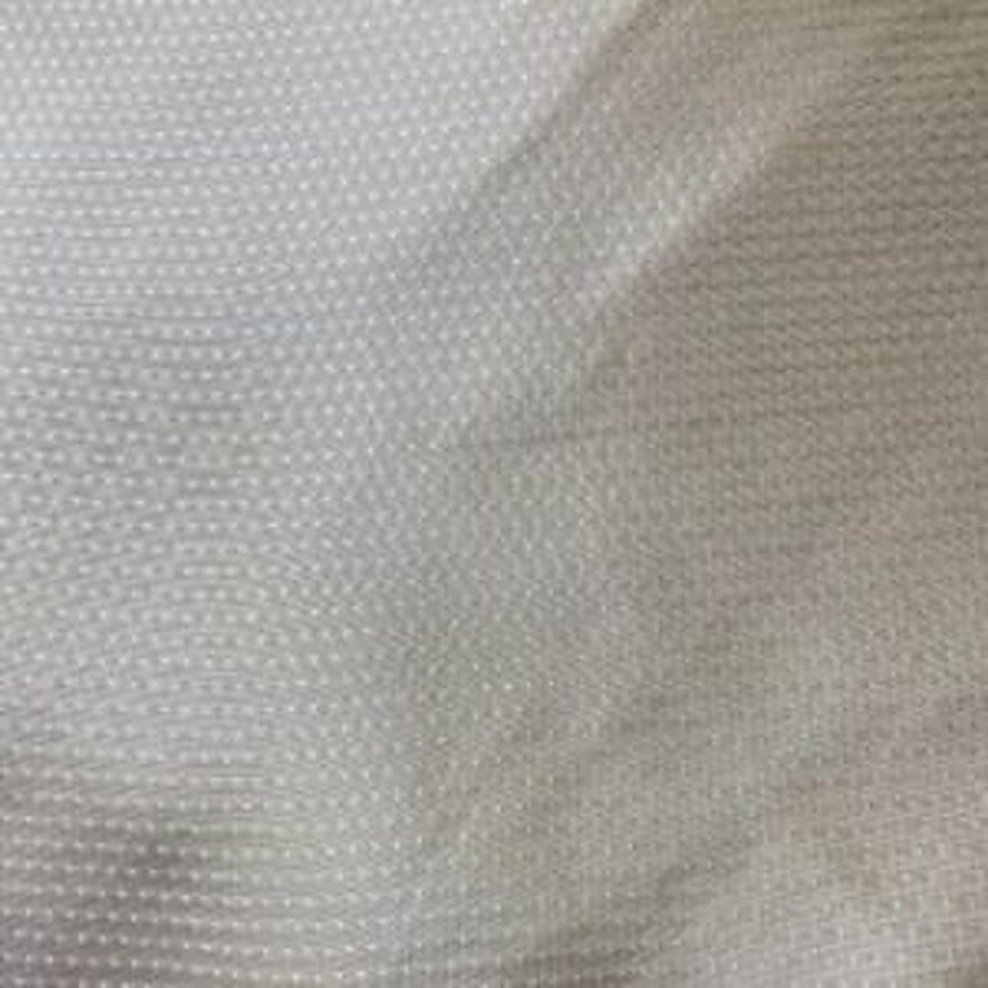 Brivanne Solid Dotted Silk Fabric in Mimbre